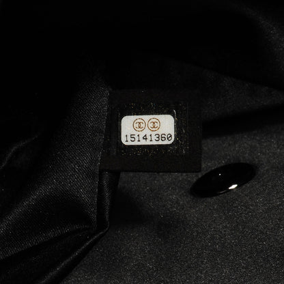 Chanel Lambskin Patchwork Stitched Small Flap Black 7 of 7