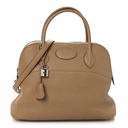 Hermes Taurillon Clemence Bolide 31 Tabac Camel 1 of 10