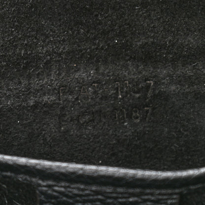 Celine Drummed Calfskin Nano Luggage Black 7 of 10