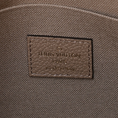 Louis Vuitton Empreinte Monogram Giant Felicie Pochette Tourterelle Creme 6 of 9