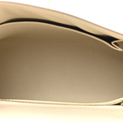 Hermes Epsom Kelly Sellier 25 Craie 5 of 11