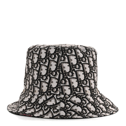 Christian Dior Oblique Floral Reversible Teddy-D Brim Bucket Hat 57 Multicolor 5 of 9