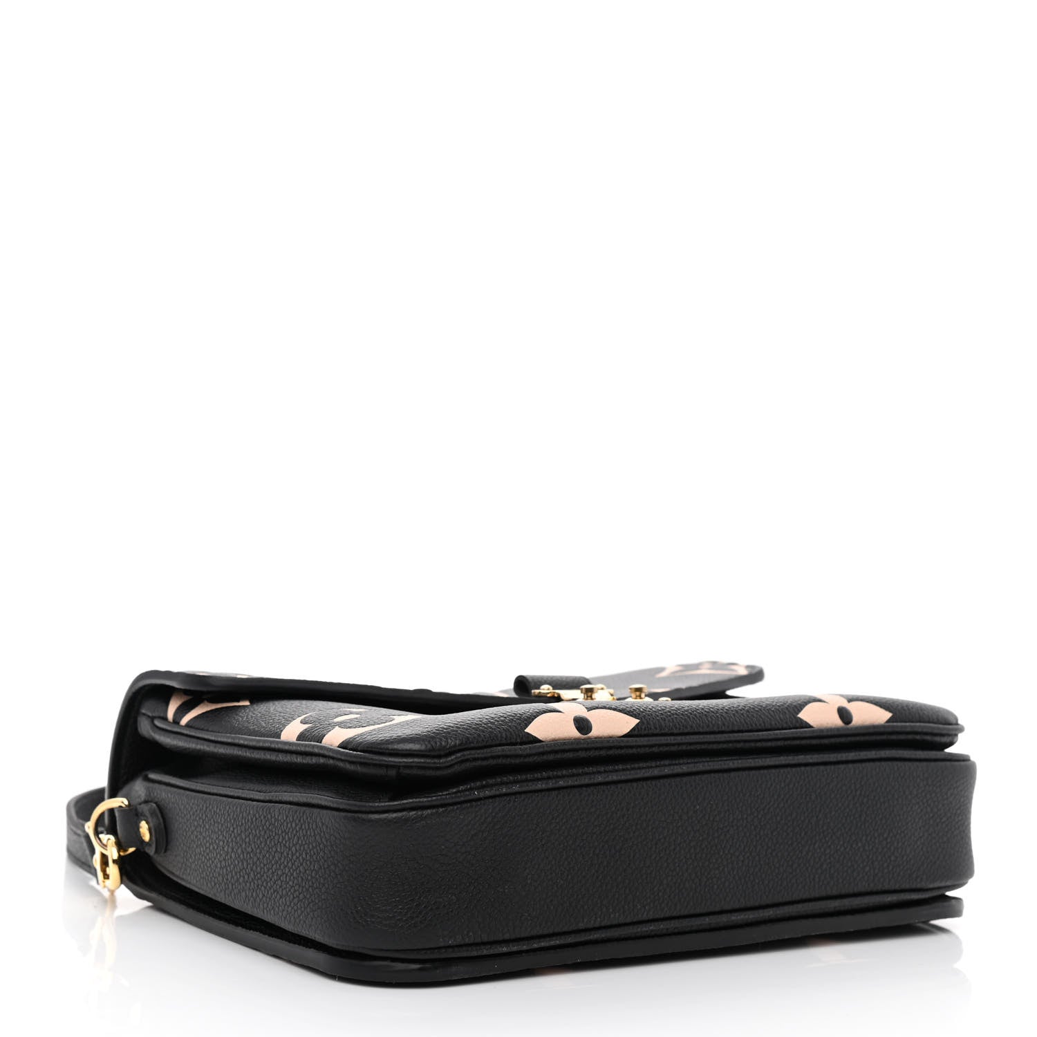 Louis Vuitton Empreinte Monogram Giant Pochette Metis Black Beige 4 of 10