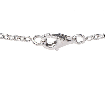 Cartier 18K White Gold Interlocking LOVE Necklace 6 of 6