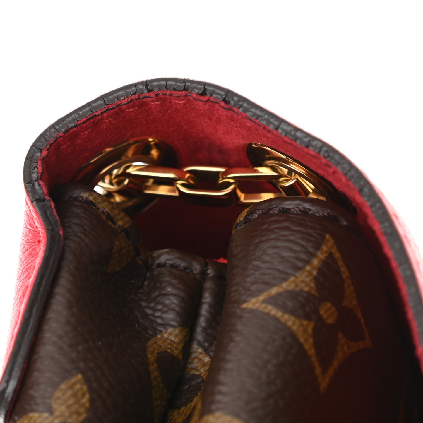 Monogram Pallas Chain Poppy