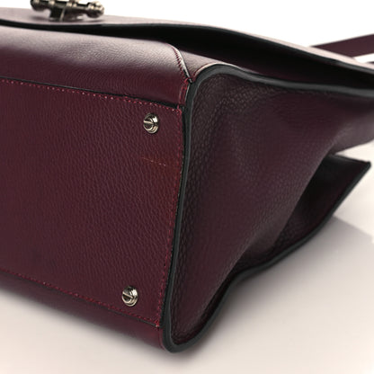 Givenchy Calfskin Obsedia Satchel Burgundy 9 of 9