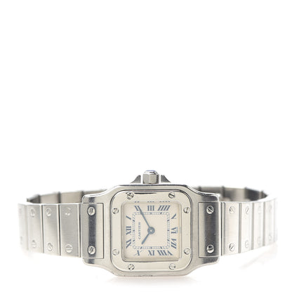 Cartier Stainless Steel 24mm Santos de Galbee Quartz Watch 3 of 5