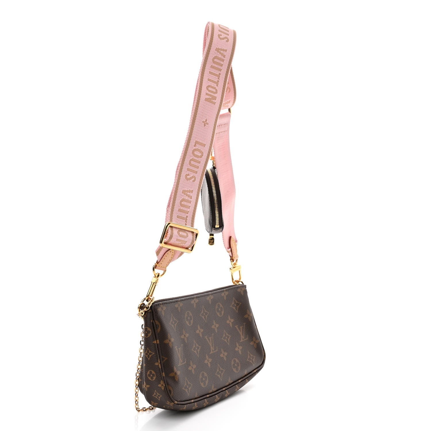 Louis Vuitton Monogram Multi Pochette Accessories Rose Clair 3 of 12