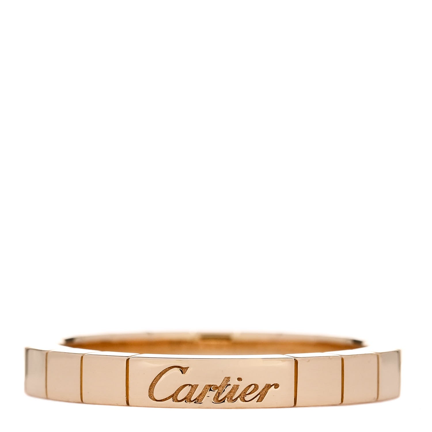 Cartier 18K Yellow Gold Lanieres Ring 59 8.75 1 of 4
