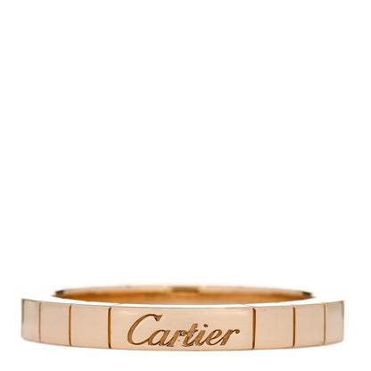 Cartier 18K Yellow Gold Lanieres Ring 59 8.75 1 of 4