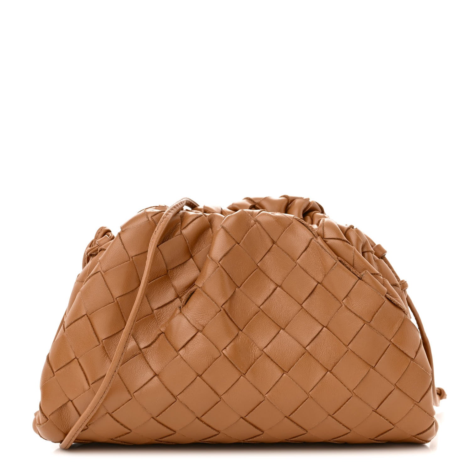 Bottega Veneta Nappa Intrecciato The Mini Pouch Carmel 1 of 10