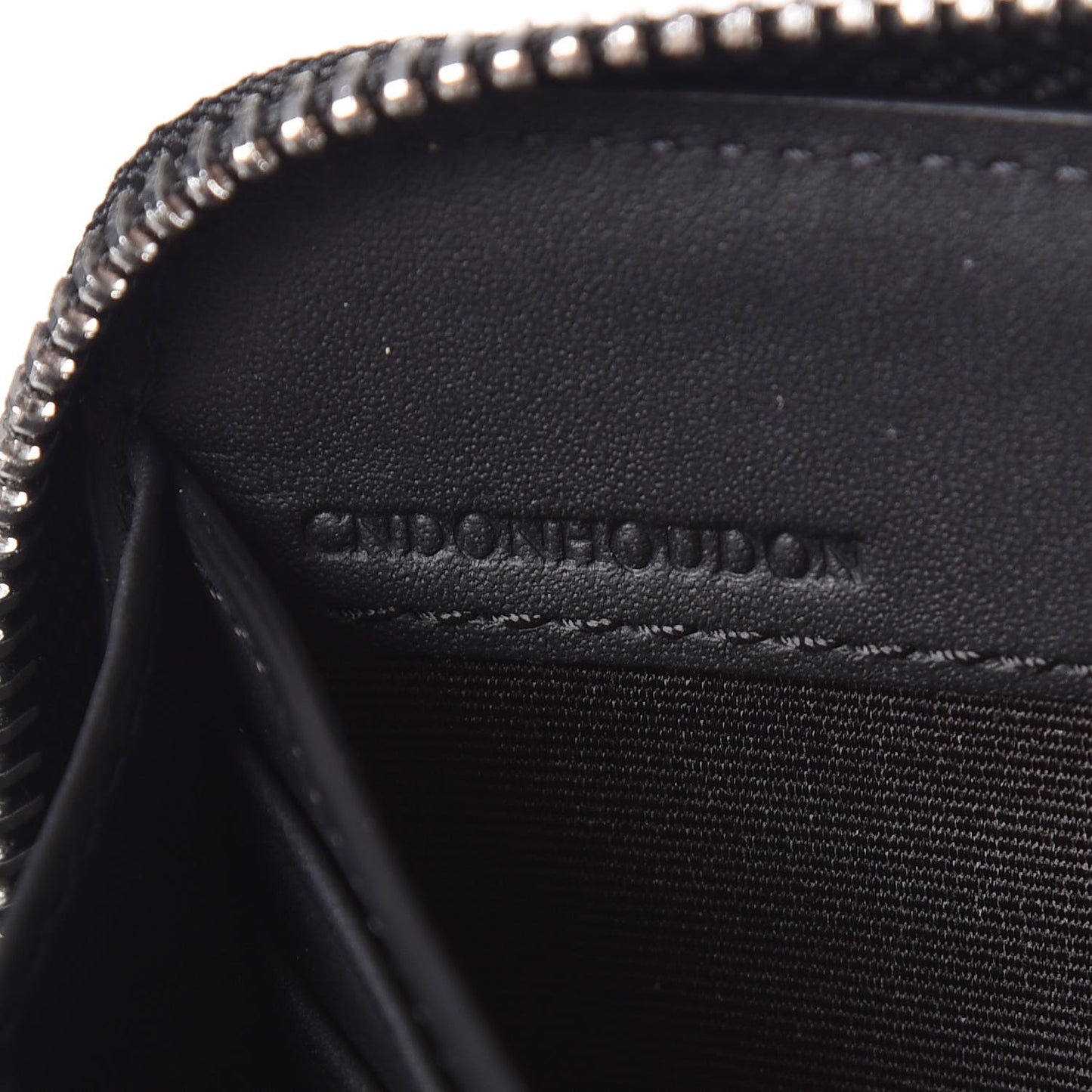 London Check Large Zip Around Wallet Charcoal