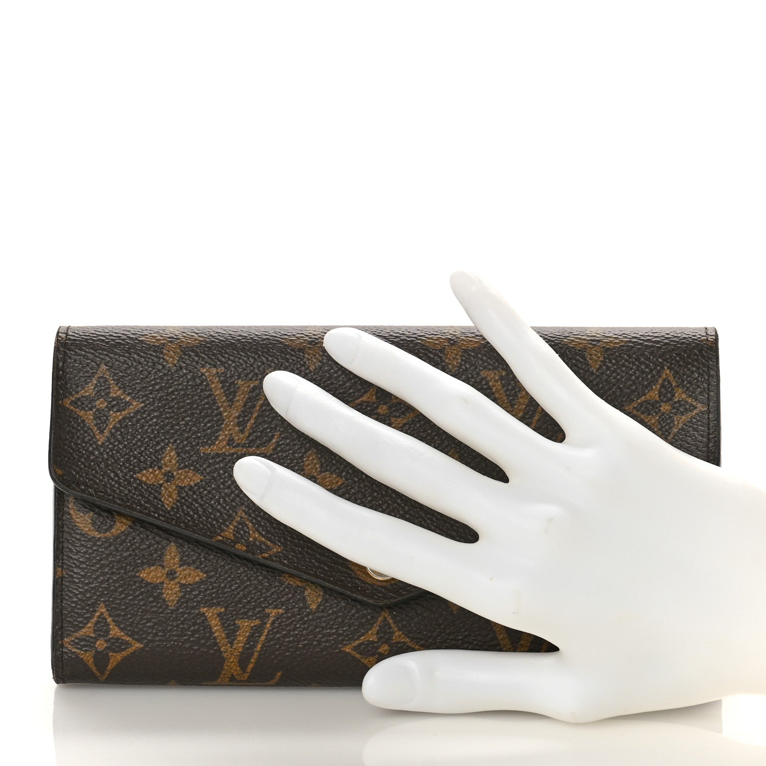 Louis Vuitton Monogram Sarah Wallet NM 2 of 9