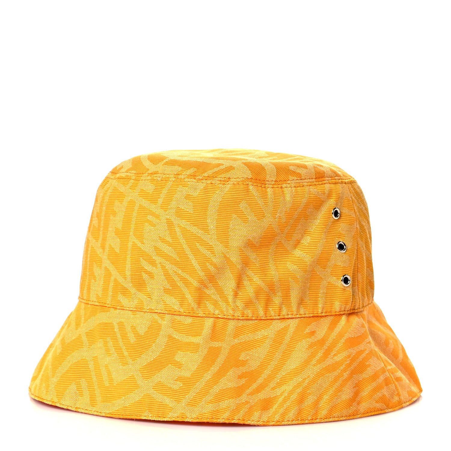 Fendi X SARA COLEMAN Canvas FF Vertigo Bucket Hat M Mimosa 1 of 7