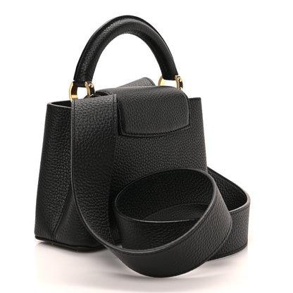 Louis Vuitton Taurillon Mini Capucines Black 3 of 8