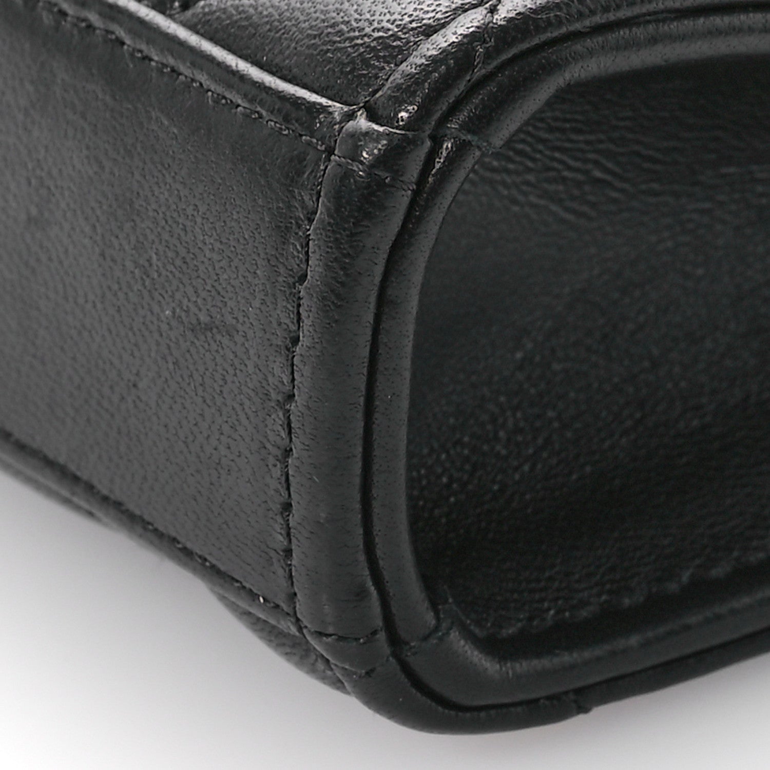 Chanel Lambskin Quilted Mini Trendy CC Clutch With Chain Black 10 of 11