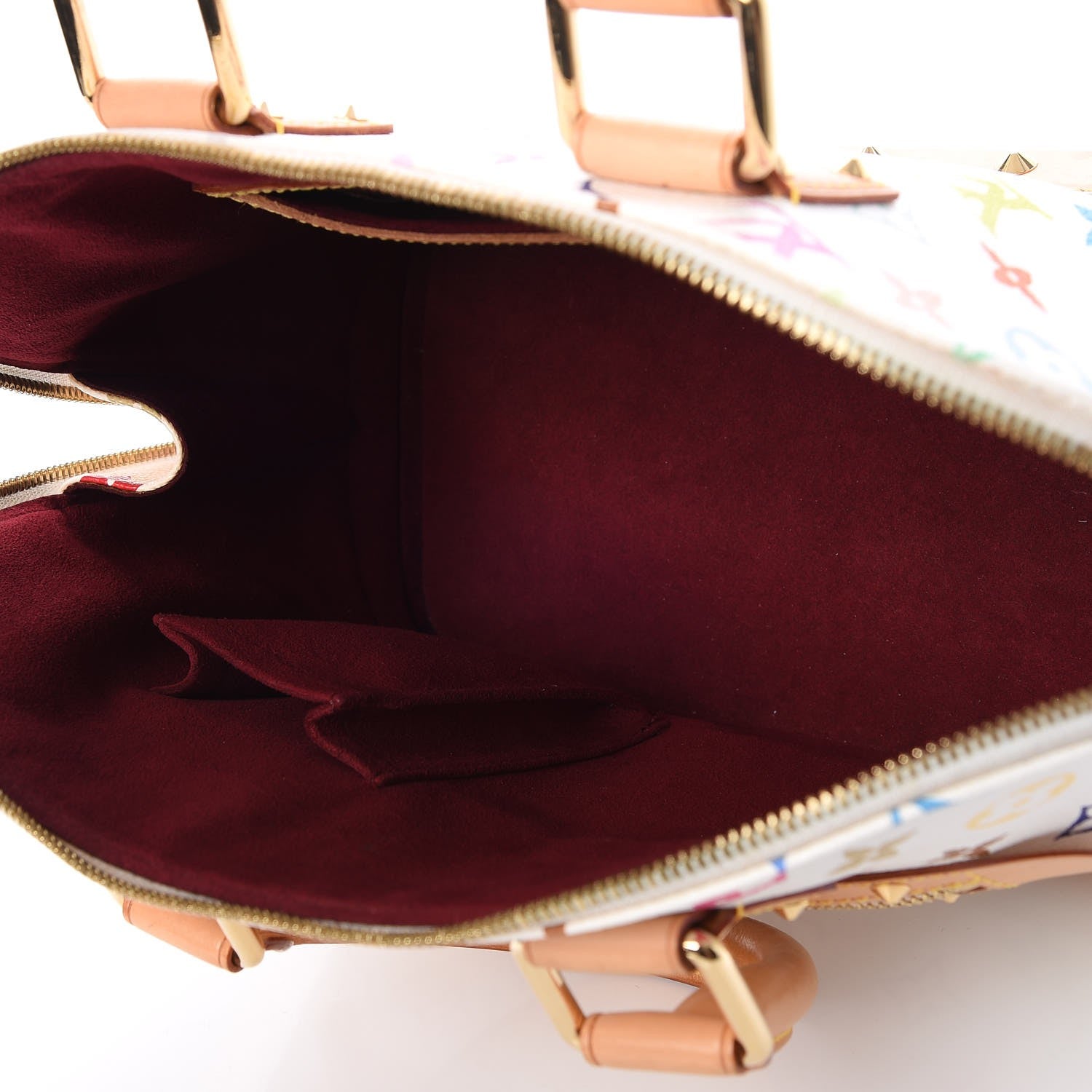 Louis Vuitton Monogram Multicolor Alma White 5 of 7