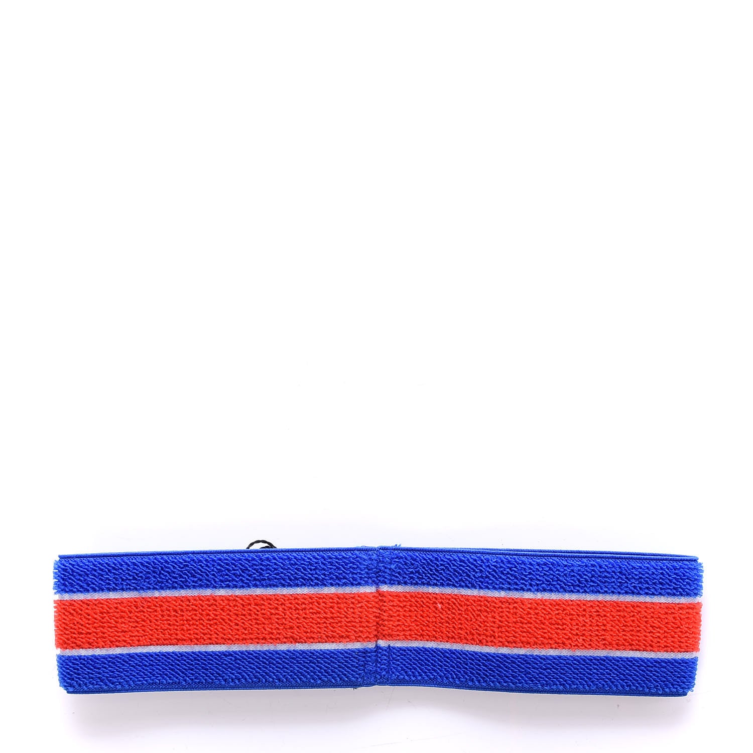 Gucci Cotton Logo Headband Blue Orange 2 of 3