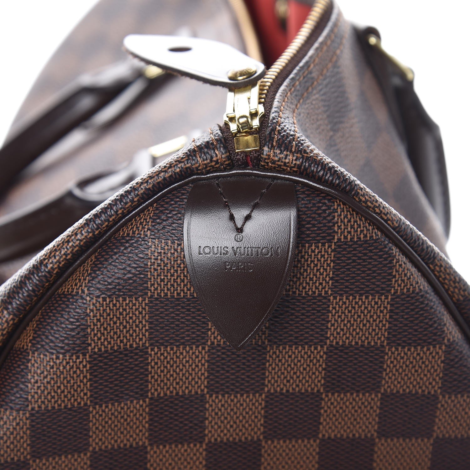 Louis Vuitton Damier Ebene Speedy 35 6 of 7