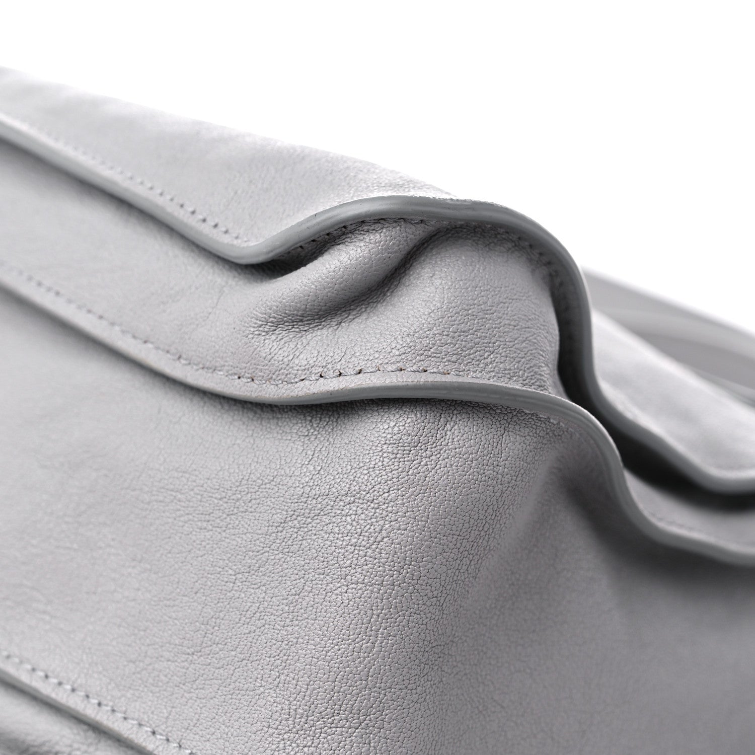 Proenza Schouler Lambskin Medium PS1 Satchel Concrete Grey 11 of 16