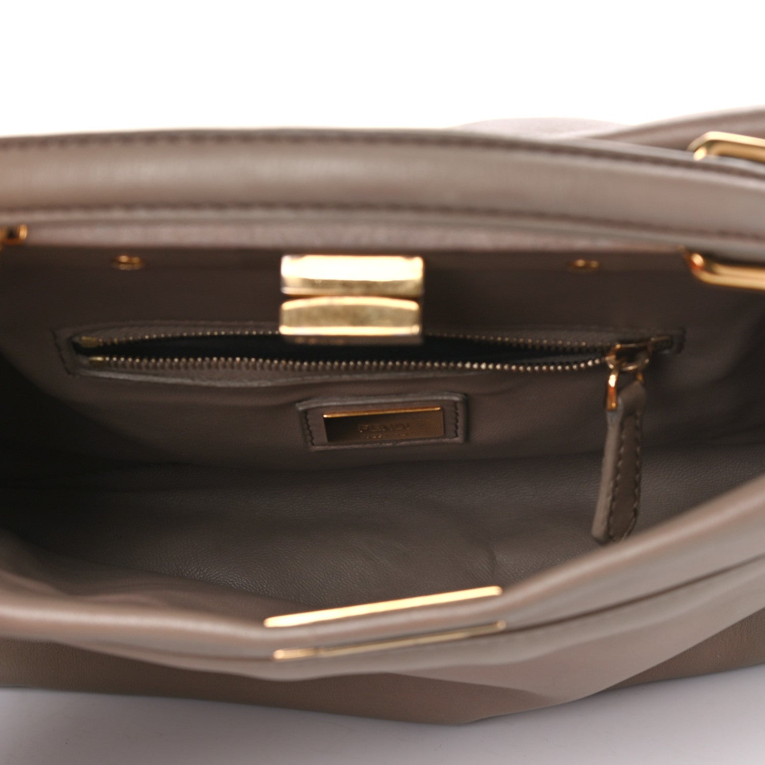 Fendi Nappa Mini Peekaboo Iconic Satchel Ratmusquet 3 of 6