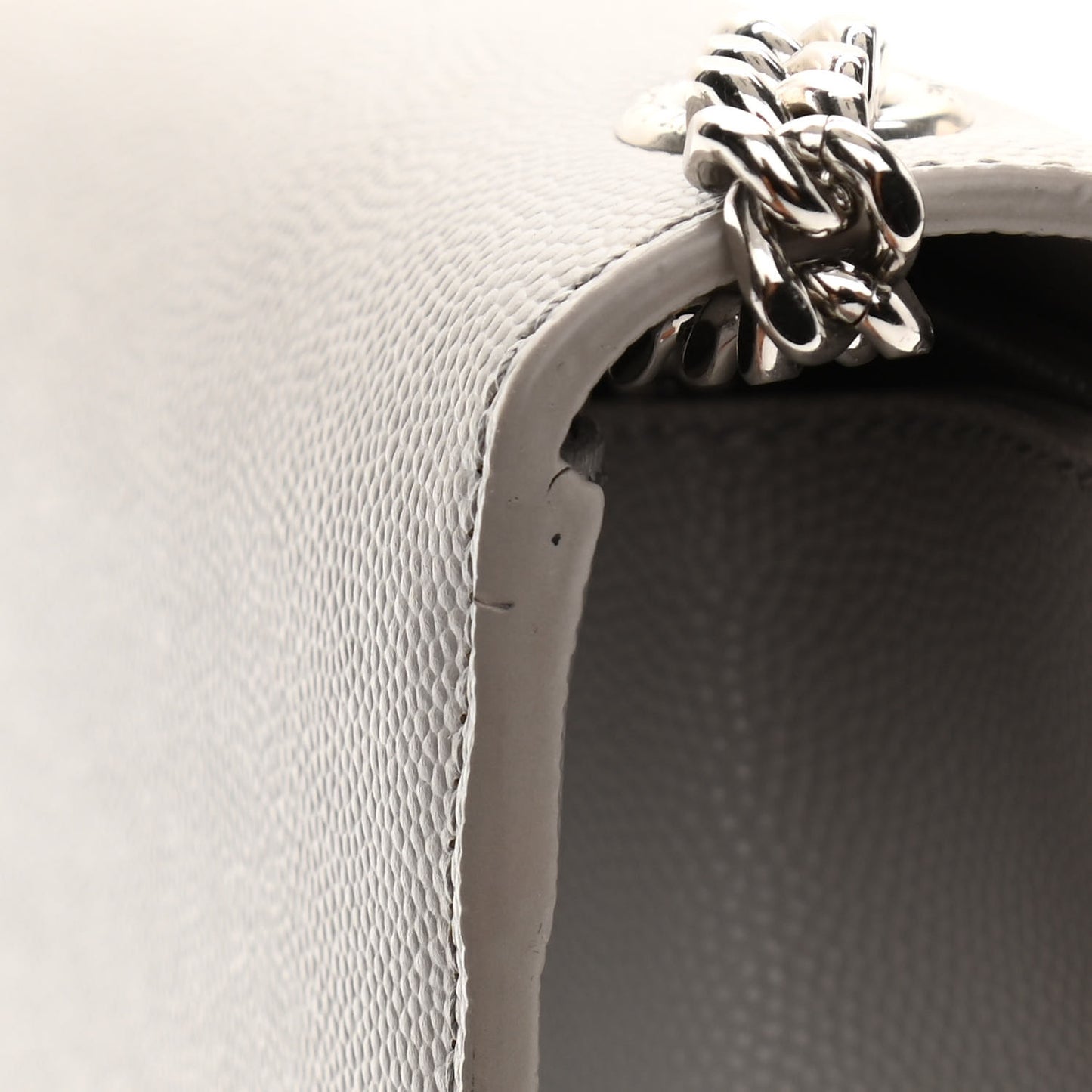 Grain De Poudre Medium Classic Monogram Kate Satchel Souris
