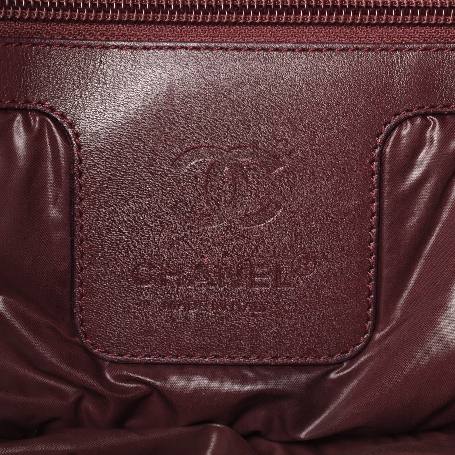 Chanel Nylon Quilted Large Coco Cocoon Tote Black 7 of 10