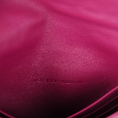 Christian Dior Patent Cannage New Lock Pouch Hortensia 7 of 7