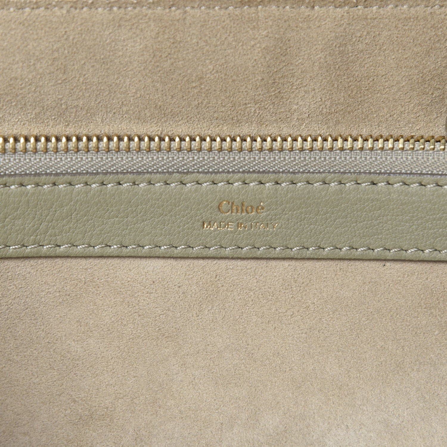 Chloe Deerskin Medium Dalston Green Beige 10 of 11