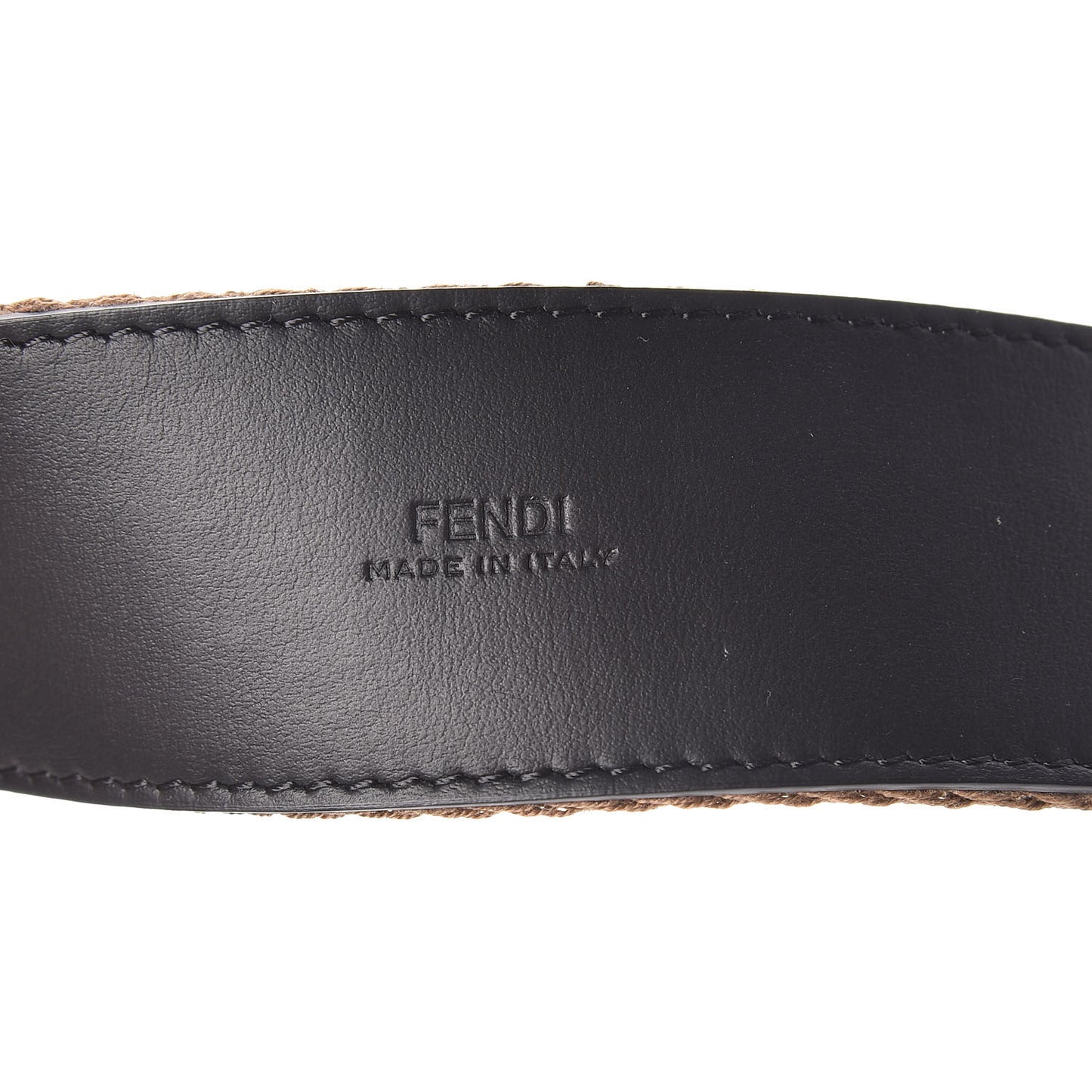Ribbon Vitello Century FF 1974 Belt 110 44 Fango Moro