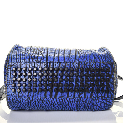 Alexander Wang Pebbled Lambskin Rocco Sling Contrast Tip Nile Blue 9 of 9