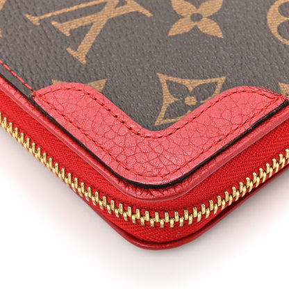 Louis Vuitton Monogram Retiro Zippy Wallet Cherry 8 of 11