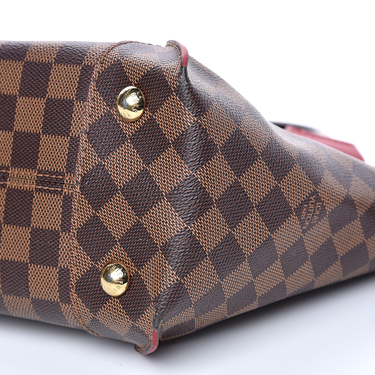 Louis Vuitton Damier Ebene Caissa Tote PM Cherry 10 of 15