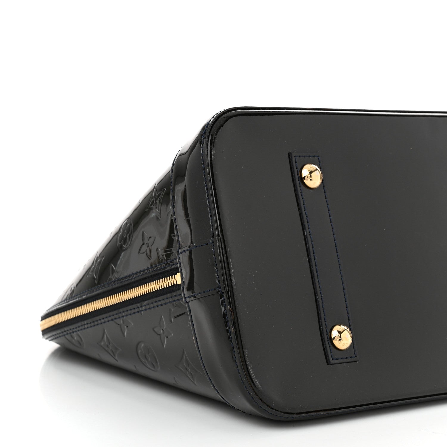 Louis Vuitton Vernis Alma GM Noir Magnetique 9 of 11