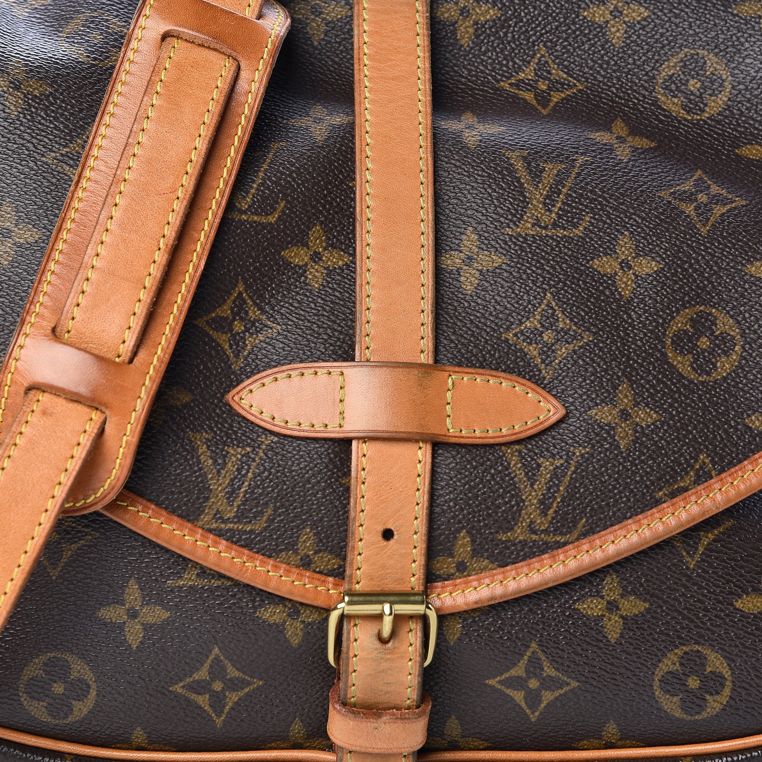 Louis Vuitton Monogram Saumur 30 8 of 13