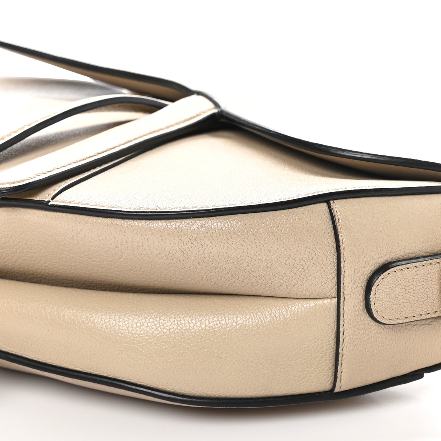 Shiny Goatskin Saddle Bag Corda