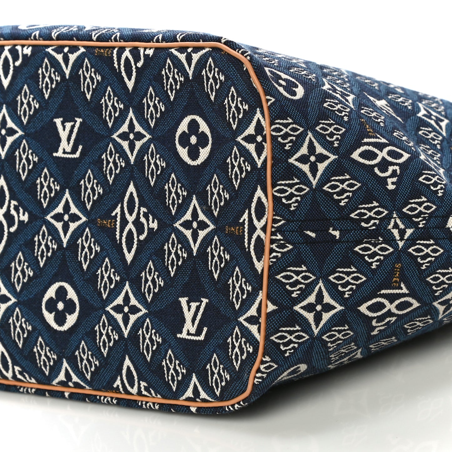 Jacquard Since 1854 Neverfull MM Blue