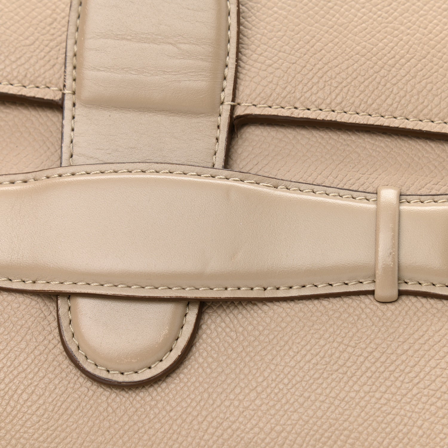 Celine Baby Grained Calfskin Medium Symmetrical Bag Taupe 13 of 15