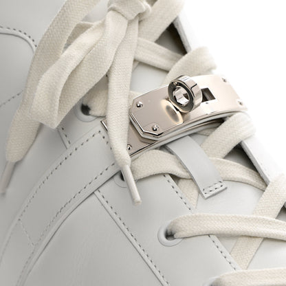 Hermes Calfskin Mens Daydream Sneakers 42 White 14 of 15