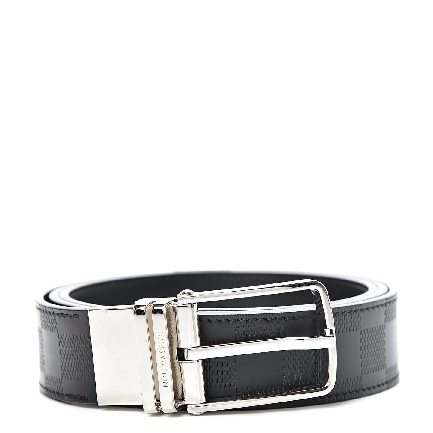 Damier Infini Calfskin 35mm Belt 100 40 Black