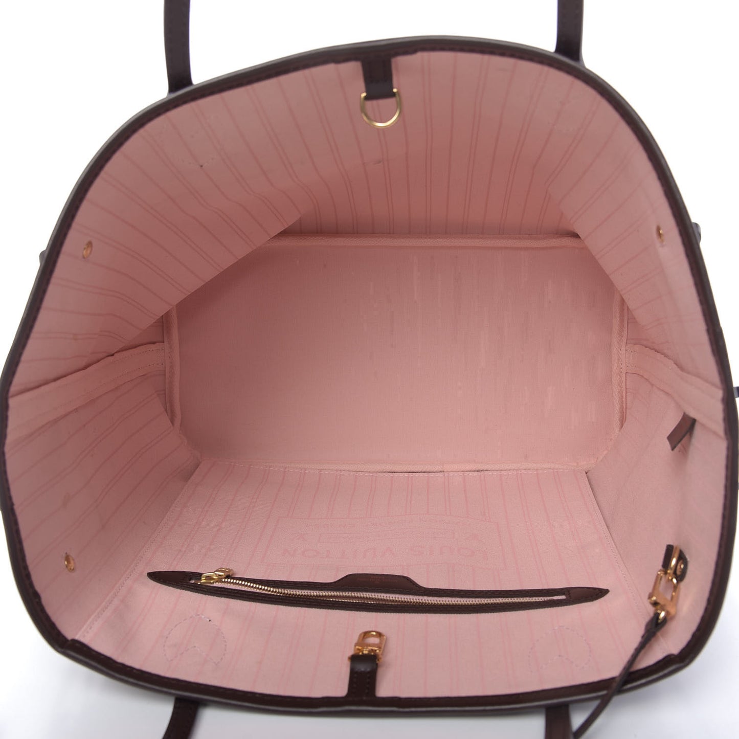 Damier Ebene Neo Neverfull MM Rose Ballerine