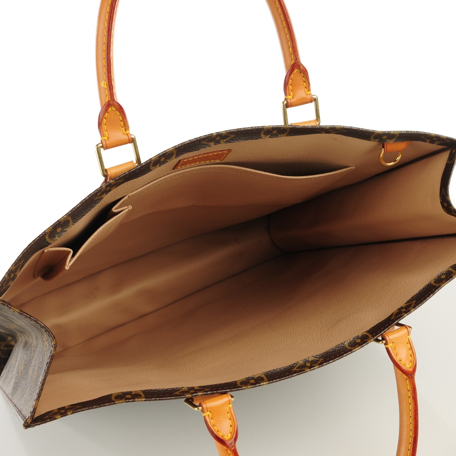 Louis Vuitton Monogram Sac Plat 6 of 7