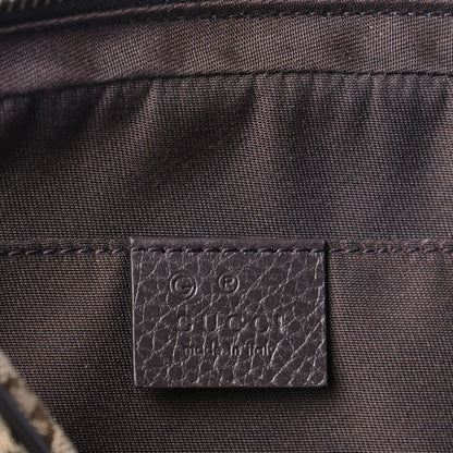 Gucci Monogram Belt Bag Dark Brown 4 of 5