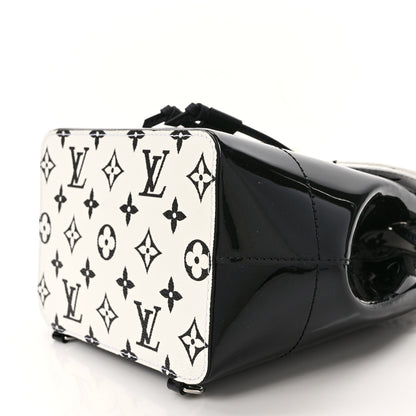 Louis Vuitton Patent Monogram Hot Springs Backpack Black White 8 of 8