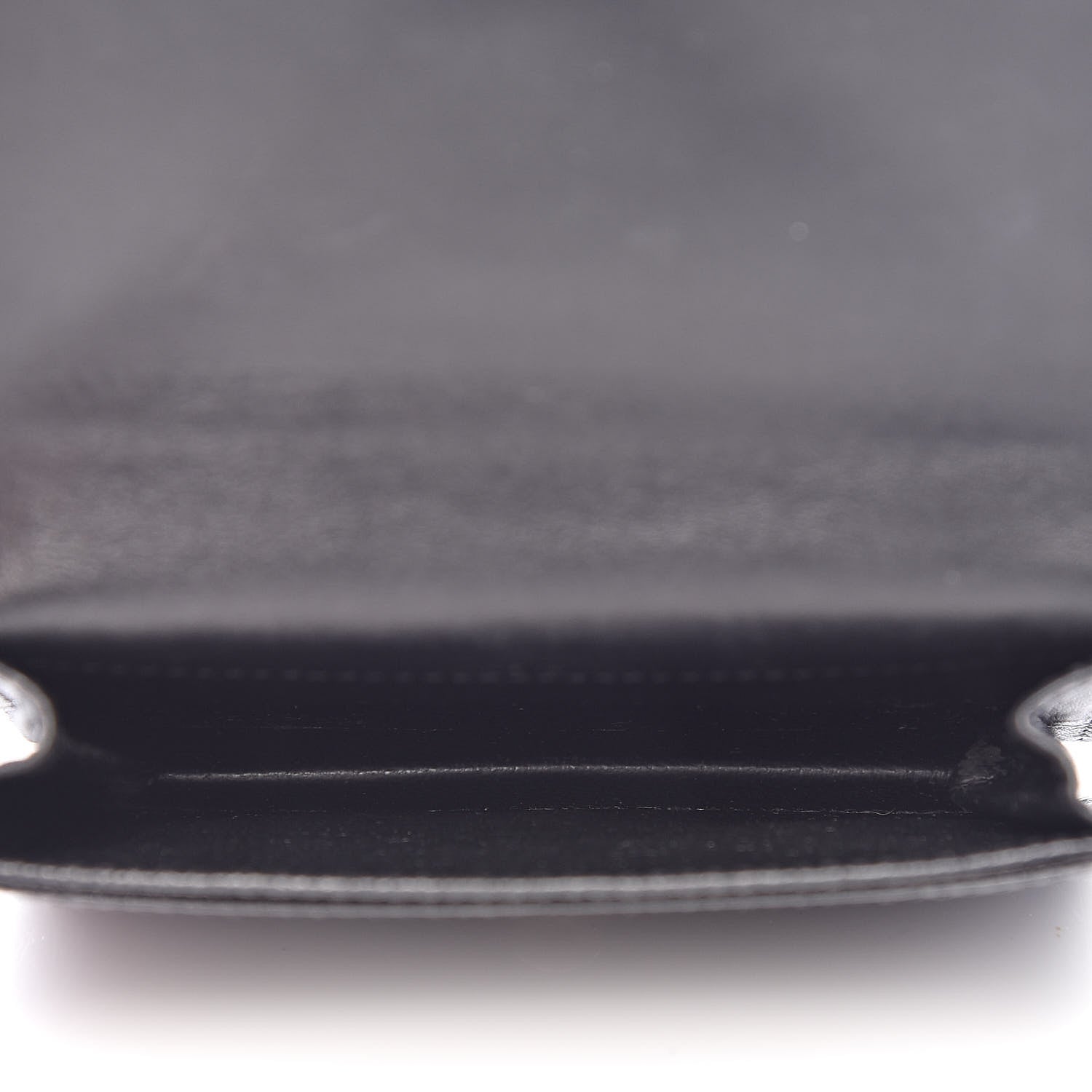 Saint Laurent Grain De Poudre Business Card Case Black 5 of 12
