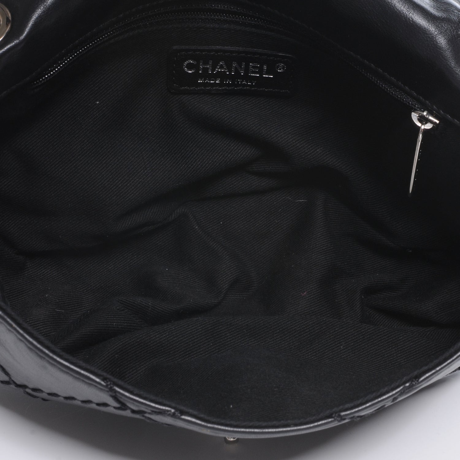 Chanel Calfskin Expandable Flap Black 6 of 8