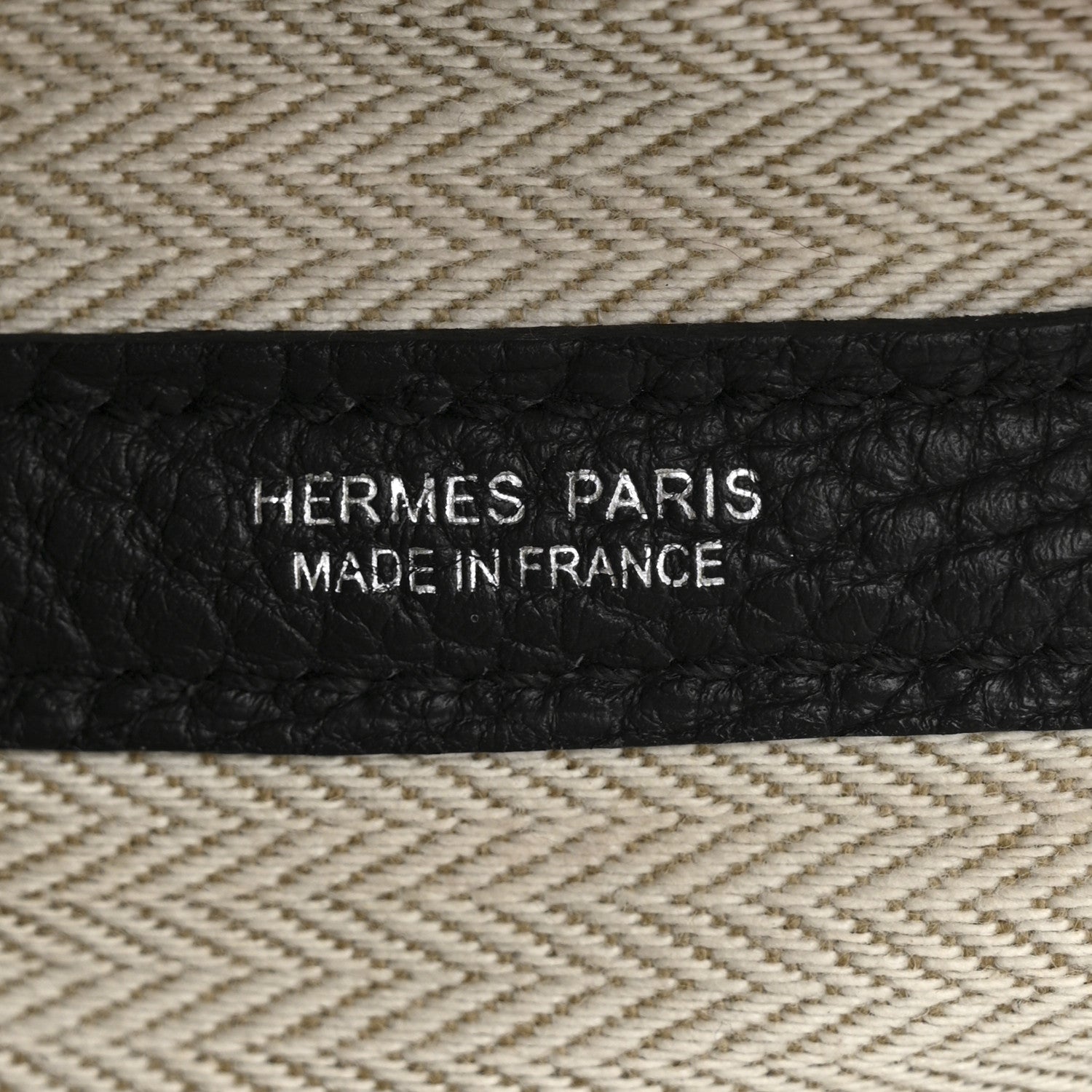 Hermes Negonda Garden Party 30 TPM Black 6 of 11