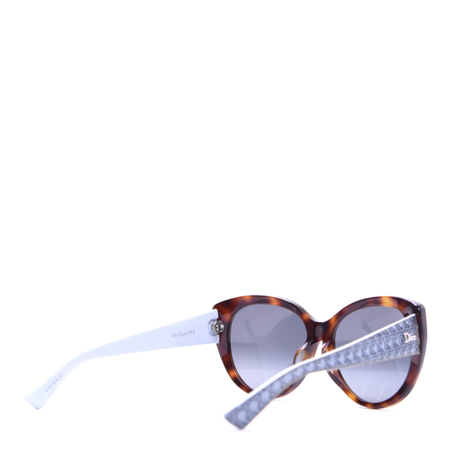 Christian Dior Resin Micro-Cannage Dior Lady 1 Sunglasses Havana Blue 4 of 7