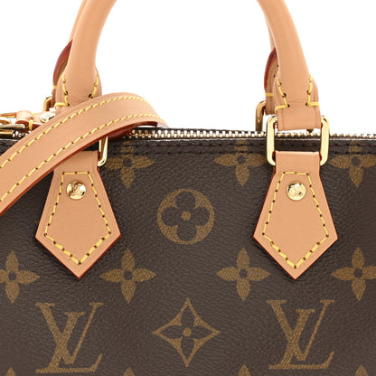 Louis Vuitton Monogram Nano Speedy Bandouliere 8 of 11