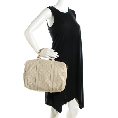 Gucci Guccissima Medium Joy Boston Off White 2 of 8
